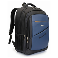 תיק גב פרימיום כחול מבית Titanium – מעוצב ויוקרתי