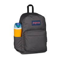 תיק גב ג'נספורט JanSport דגם SuperBreak Plus - אפור כהה