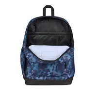 תיק גב ג'נספורט JanSport דגם Cross Town Plus - שחור פרחוני מעושן