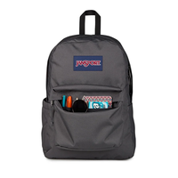 תיק גב ג'נספורט JanSport דגם SuperBreak Plus - אפור כהה