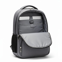 תיק גב אורטופדי Titanium אפור נוח, עמיד ומעוצב