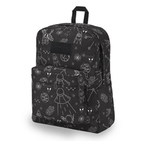 תיק גב ג'נספורט JanSport דגם SuperBreak Plus - הדפס עיר קוסמית