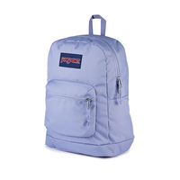 תיק גב ג'נספורט JanSport דגם Cross Town Plus - סגול לילך אפרפר