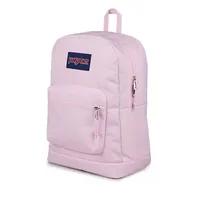 תיק גב ג'נספורט JanSport דגם Cross Town Plus - ורוד בהיר