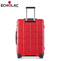 מזוודה קשיחה דגם Echolac Square Plus – גודל 28″ במבחר צבעים