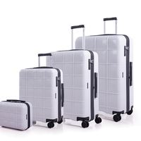 מזוודה קשיחה דגם Echolac Square Plus – גודל 28″ במבחר צבעים