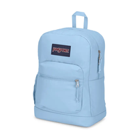 תיק גב ג'נספורט JanSport דגם Cross Town Plus - כחול מעושן