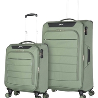 סט מזוודות קלות משקל גדולה (28”) וקטנה (20”) Slazenger C Lite