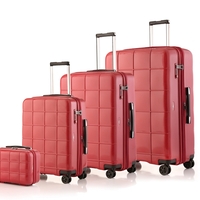 מזוודה קשיחה דגם Echolac Square Plus – גודל 28″ במבחר צבעים