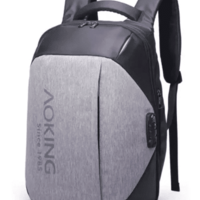 תיק גב חכם למחשב נייד עם חיבור טעינה מובנה