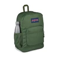 תיק גב ג'נספורט JanSport דגם Cross Town Plus - ירוק זית