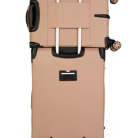 סט 3 מזוודות קלות משקל מבית מותג היוקרה Slazenger דגם C-Lite בז'