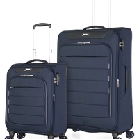 סט מזוודות קלות משקל גדולה (28”) וקטנה (20”) Slazenger C Lite