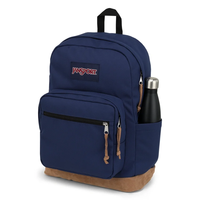 תיק גב ג'נספורט JanSport דגם Right Pack - כחול נייבי משולב עור