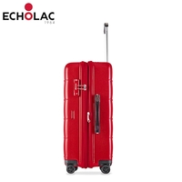 מזוודה קשיחה דגם Echolac Square Plus – גודל 28″ במבחר צבעים