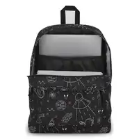תיק גב ג'נספורט JanSport דגם SuperBreak Plus - הדפס עיר קוסמית