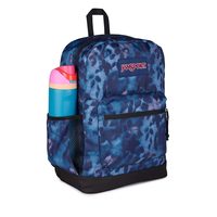 תיק גב ג'נספורט JanSport דגם Cross Town Plus - שחור פרחוני מעושן