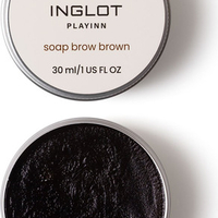 INGLOT  - ווקס לעיצוב ולקיבוע הגבות בגוון חום