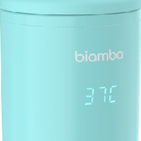 BIAMBA WARM OUT מחמם בקבוק קומפקטי נייד, שנכנס לכל תיק ומאפשר לבייבי להנות מבקבוק חמים וטעים.