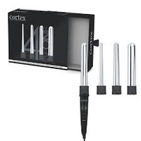 CORTEX BEAUTY- 4 IN 1 ערכת מסלסלי שיער מקצועיים טיטניום
