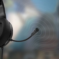 אוזניות קשת חוטיות לגיימינג עם מיקרופון מובנה Corsair HS35