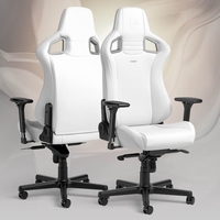 כיסא גיימינג NOBLECHAIRS HERO WHITE EDITION לבן