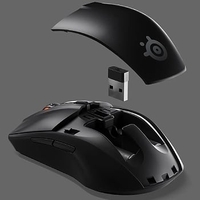 עכבר גיימינג אלחוטי SteelSeries Rival 3 צבע שחור