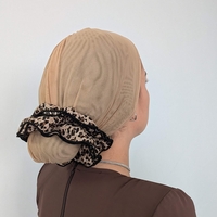 טורבן רשת - צבע מוקה