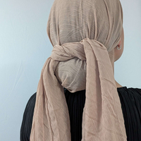 מטפחת לונג פליסה שיפון - קאמל