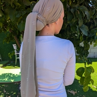 מטפחת לונג שאנל - קאמל