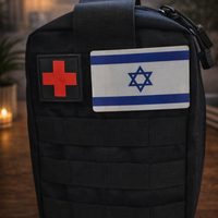 תיק ערכת הישרדות לקמפינג וטיולים עם ציוד חיוני לקמפינג - תיק קומפקטי עם ערכת הישרדות לשטח