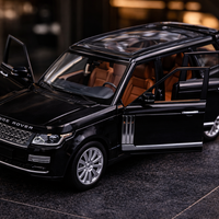 דגם רכב מתכתי Range Rover | רכב יוקרה מיניאטורי | בהדמיה לרכב שטח אמיתי
