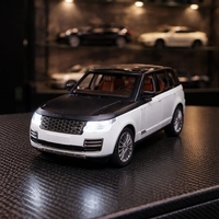 דגם רכב מתכתי רכב יוקרה מיניאטורי לאספנים | בהדמיה לרכב שטח אמיתי