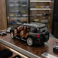 דגם רכב מתכתי בהדמיה לרכב שטח אמיתי | מכונית צעצוע יוקרתית לאספנים