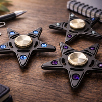 ספינר דגם כוכב – Fidget Spinner למיקוד, ריכוז ופעילות חושית | עבר בדיקה במכון התקנים הישראלי