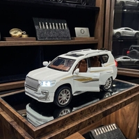 דגם רכב מתכתי בהדמיה לרכב שטח אמיתי | מכונית צעצוע יוקרתית לאספנים