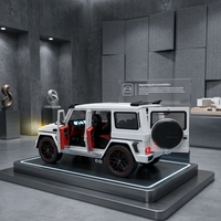 דגם רכב מתכתי לאספנים מכונית צעצוע יוקרתית | בהדמיה לרכב אמיתי