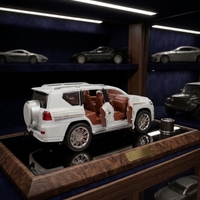 דגם רכב מתכתי בהדמיה לרכב שטח אמיתי | מכונית צעצוע יוקרתית לאספנים