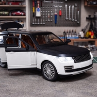 דגם רכב מתכתי רכב יוקרה מיניאטורי לאספנים | בהדמיה לרכב שטח אמיתי