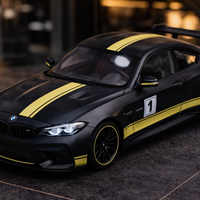 דגם רכב ספורט מתכתי BMW Racing | מכונית מירוץ מיניאטורית | בהדמיה לרכב אמיתי