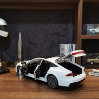 רכב מתכתי יוקרתי מכונית מיניאטורית | דגם מתכת לאספנים עם דלתות נפתחות