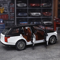 דגם רכב מתכתי רכב יוקרה מיניאטורי לאספנים | בהדמיה לרכב שטח אמיתי