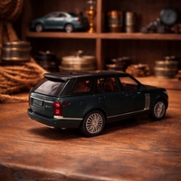 דגם רכב מתכתי רכב יוקרה מיניאטורי לאספנים | בהדמיה לרכב שטח אמיתי