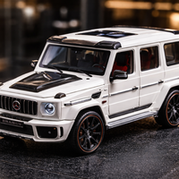 דגם רכב מתכתי Mercedes Brabus 800 G-Class | מכונית צעצוע יוקרתית | בהדמיה לרכב אמיתי