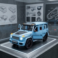 דגם רכב מתכתי לאספנים מכונית צעצוע יוקרתית | בהדמיה לרכב אמיתי