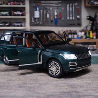 דגם רכב מתכתי רכב יוקרה מיניאטורי לאספנים | בהדמיה לרכב שטח אמיתי