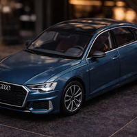 דגם רכב מתכתי Audi יוקרתי | מכונית מיניאטורית | בהדמיה לרכב אמיתי