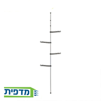 מתקן טלסקופי לתליית בגדים