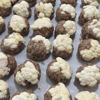 Cauliflower sofflor with meat