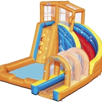 פארק מים מתנפח עם קיר טיפוס 53303 Bestway